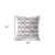 5" Cream Geometric Indoor Outdoor Throw Pillow