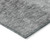 3' X 5' Gray Silver And Charcoal Ombre Washable Indoor Outdoor Area Rug - Gray, Silver, Charcoal