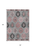 5' X 8' Gray Mauve And Charcoal Southwestern Washable Indoor Outdoor Area Rug