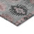 5' X 8' Gray Mauve And Charcoal Southwestern Washable Indoor Outdoor Area Rug