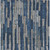 5' X 8' Navy Blue And Denim Blue Striped Washable Indoor Outdoor Area Rug Transitional Style - Navy Blue, Denim Blue Color