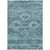 3' X 5' Teal Blue And Aqua Southwestern Washable Indoor Outdoor Area Rug