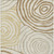 3' X 5' Gold Ivory And Beige Abstract Washable Indoor Outdoor Area Rug
