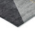 5' X 8' Charcoal Taupe And Gray Geometric Washable Indoor Outdoor Area Rug