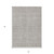 5' X 8' Taupe And Gray Geometric Washable Indoor Outdoor Area Rug