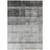 3' X 5' Gray Ombre Washable Non Skid Indoor Outdoor Area Rug