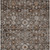 3' X 5' Dark Brown Brown And Taupe Oriental Washable Indoor Outdoor Area Rug