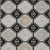 3' X 5' Black And Silver Floral Washable Indoor Outdoor Area Rug