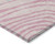 5' X 8' Pink Ivory And Gray Abstract Washable Indoor Outdoor Area Rug
