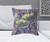 20" x 20" Yellow Butterfly Blown Seam Floral Indoor Outdoor Throw Pillow Home Accent