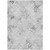 3' X 5' Gray Charcoal And Silver Geometric Washable Indoor Outdoor Area Rug Transitional Style - Gray, Charcoal, Silver Color
