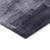 5' X 8' Lavender And Lilac Striped Washable Indoor Outdoor Area Rug