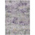 3' X 5' Lavender And Purple Striped Washable Indoor Outdoor Area Rug - Lavender, Purple