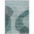 5' X 8' Green And Sage Abstract Washable Indoor Outdoor Area Rug - Green, Sage