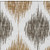 5' X 8' Chocolate And Ivory Ikat Washable Indoor Outdoor Area Rug
