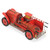 7" Red and Gold Metal Hand Painted 1923 style fire truck Model Car