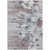 3' X 5' Teal Blue Aqua And Ivory Floral Washable Indoor Outdoor Area Rug Transitional Style - Teal Blue, Aqua, Ivory Color