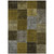 5' X 8' Brown Gold And Taupe Patchwork Washable Indoor Outdoor Area Rug