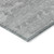 5' X 8' Silver And Gray Abstract Washable Indoor Outdoor Area Rug Transitional Style - Silver, Gray Color