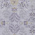 5' X 8' Lavender Purple And Gray Floral Washable Indoor Outdoor Area Rug - Lavender, Purple, Gray