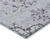 5' X 8' Lavender Purple And Gray Floral Washable Indoor Outdoor Area Rug
