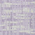 5' X 8' Lavender Lilac And Ivory Striped Washable Indoor Outdoor Area Rug