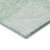 3' X 5' Green And Mint Green Geometric Washable Indoor Outdoor Area Rug