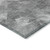 5' X 8' Gray Silver And Charcoal Abstract Washable Indoor Outdoor Area Rug Transitional Style - Gray, Silver, Charcoal Color