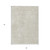 5' X 8' Beige And Ivory Geometric Washable Indoor Outdoor Area Rug Transitional Style - Beige, Ivory Color