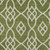 5' X 8' Olive Green And Ivory Trellis Washable Indoor Outdoor Area Rug