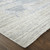 4' X 6' Blue and Gray Abstract Hand Woven Distressed Area Rug