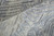 4' X 6' Blue and Gray Abstract Hand Woven Distressed Area Rug