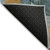 5' X 8' Teal Blue Ivory And Gold Geometric Washable Indoor Outdoor Area Rug