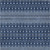 5' X 8' Navy Blue And Denim Blue Tribal Washable Indoor Outdoor Area Rug
