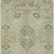 5' X 8' Artichoke Green Brown And Beige Floral Washable Indoor Outdoor Area Rug