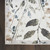 5' X 7' Ivory Green and Red Floral Power Loom Washable Non Skid Area Rug Cotton Blend