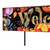 36" Black Orange And Purple Welcome Halloween Solid Wood Garden Stake