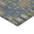 3' X 5' Blue Taupe And Beige Moroccan Washable Indoor Outdoor Area Rug