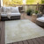 5' X 8' Beige And Taupe Abstract Washable Indoor Outdoor Area Rug