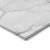 8' Runner Silver Abstract Washable Non Skid Indoor Outdoor Runner Rug