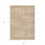3' X 5' Coral And Salmon Abstract Washable Indoor Outdoor Area Rug
