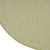 6' Ivory And Green Round Geometric Indoor Outdoor Area Rug