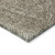 3' X 5' Chocolate And Beige Abstract Washable Indoor Outdoor Area Rug - Chocolate, Beige