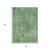 3' X 5' Sage And Mint Green Abstract Washable Indoor Outdoor Area Rug