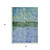 5' X 8' Blue And Lime Green Abstract Washable Indoor Outdoor Area Rug