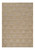 7' X 10' Beige and Brown Geometric Distressed Indoor Outdoor Area Rug
