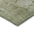 3' X 5' Artichoke Green And Beige Abstract Washable Indoor Outdoor Area Rug - 880016570359