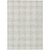 3' X 5' Ivory And Beige Plaid Washable Indoor Outdoor Area Rug