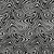 3' X 5' Black And Ivory Abstract Washable Indoor Outdoor Area Rug Transitional Style - Black, Ivory Color