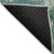 5' X 8' Emerald Abstract Washable Indoor Outdoor Area Rug